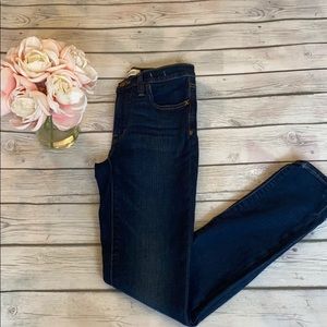 Madewell 9” Mid Rise Skinny Jeans Size 24